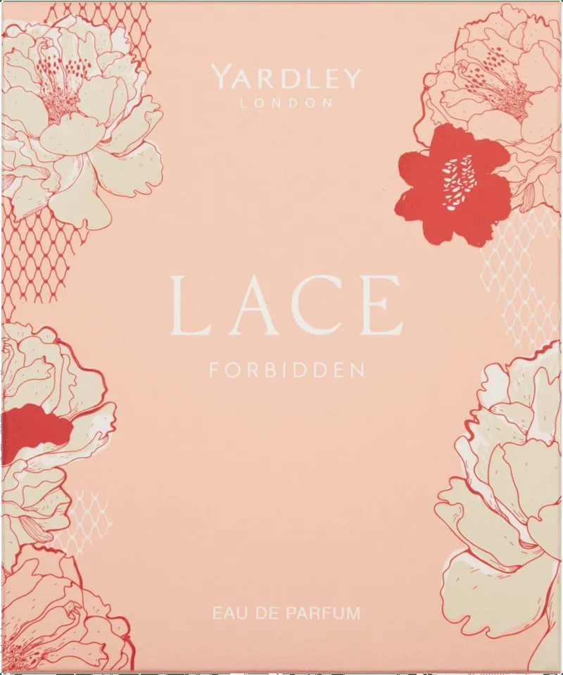 Yardley Lace Forbidden Lace Eau De Parfum 50ml