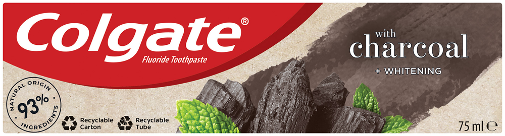 Colgate Naturals Charcoal Whitening Toothpaste 75ml