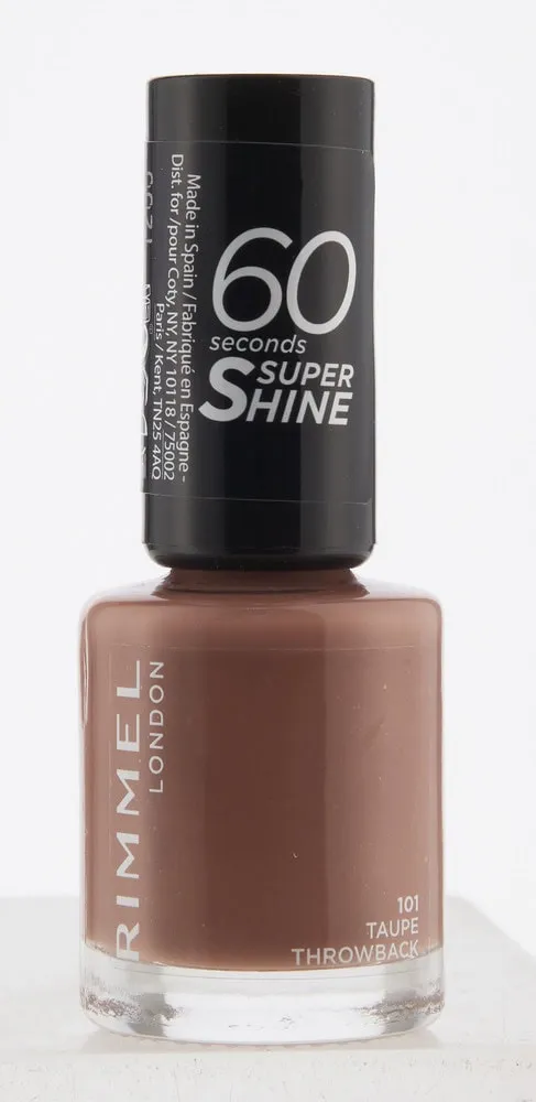 Rimmel 60 Seconds Taupe Nail Polish 8ml
