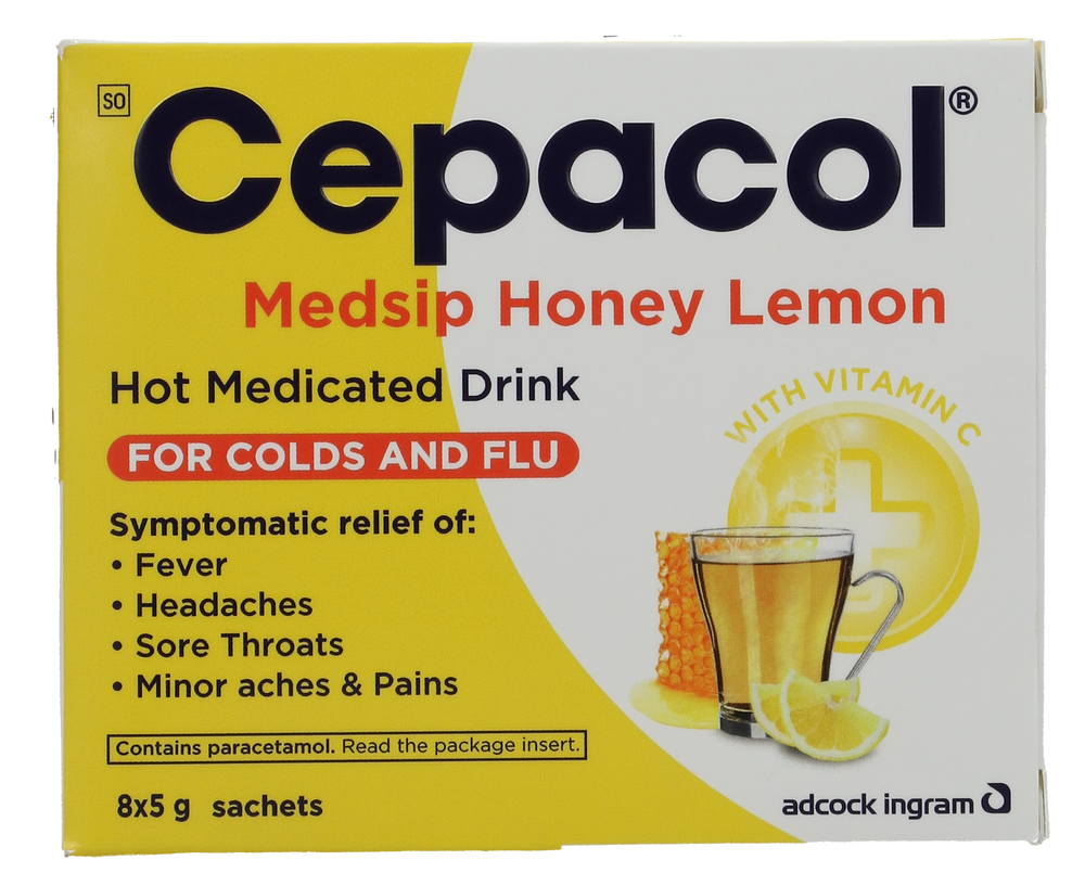 Cepacol Honey Lemon Medsip 8 x 5g