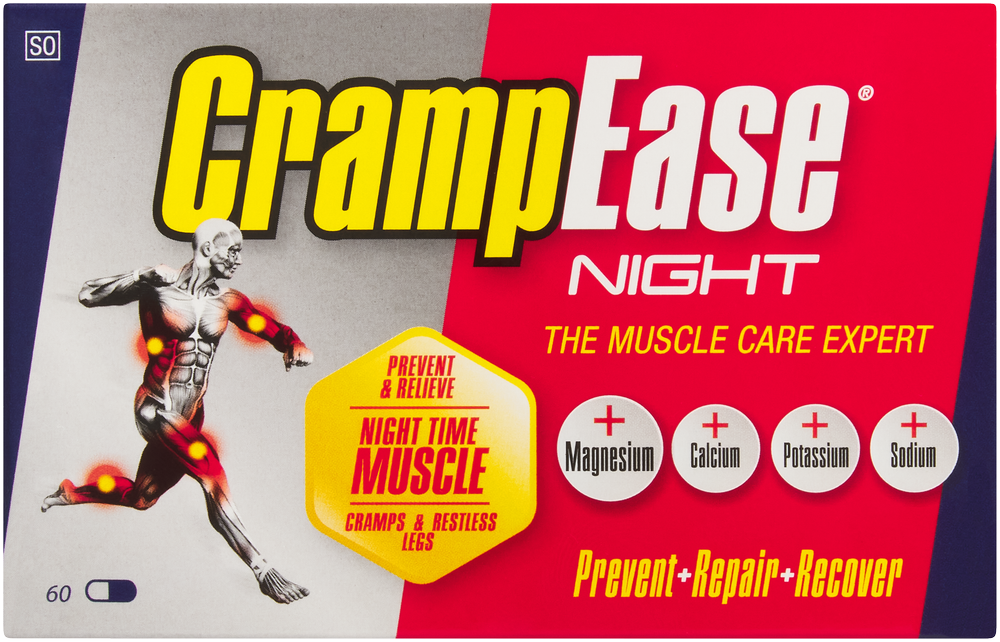 Crampease Night Muscle Relief Capsules 60pk