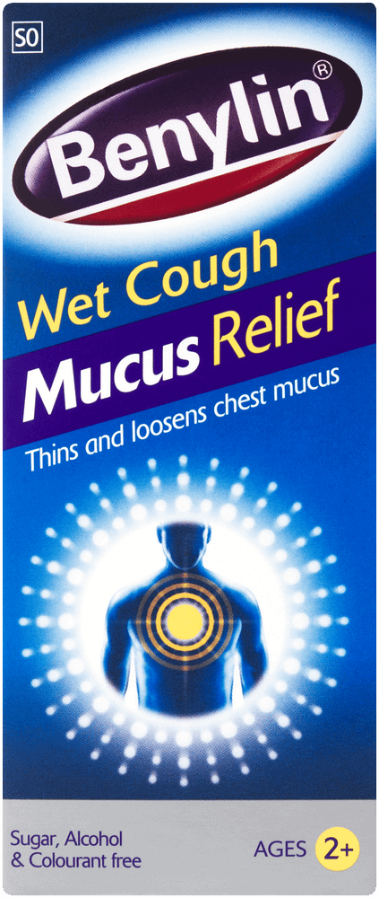 Benylin Mucus Relief Wet Cough Syrup 100ml