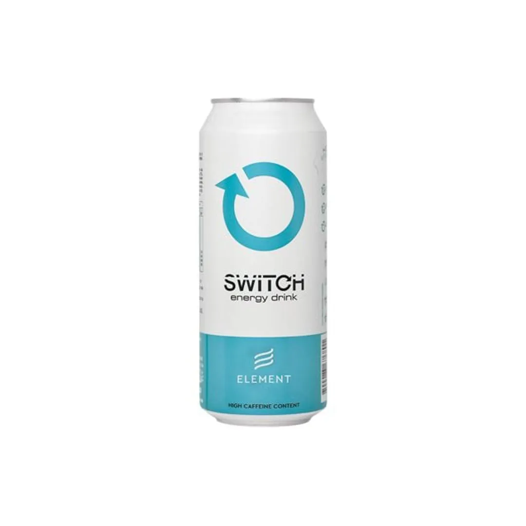 Front of Switch Energy Drink Element flavour 500ml can