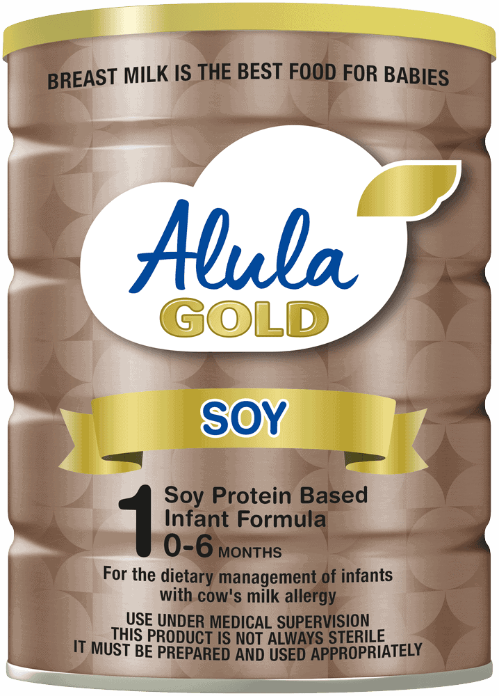 Alula Gold Stage 1 Soy Protein Based Infant Formula 900g