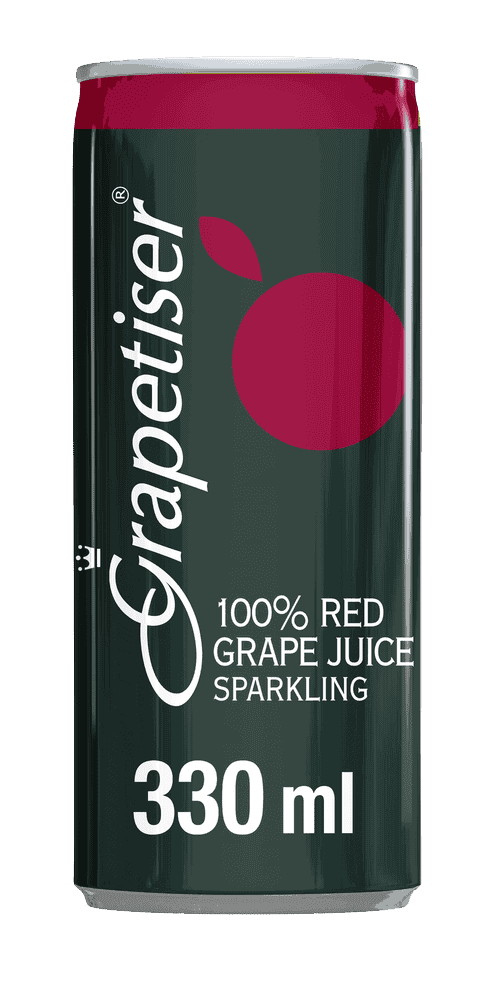 Grapetiser 100% Sparkling Red Grape Juice 330ml