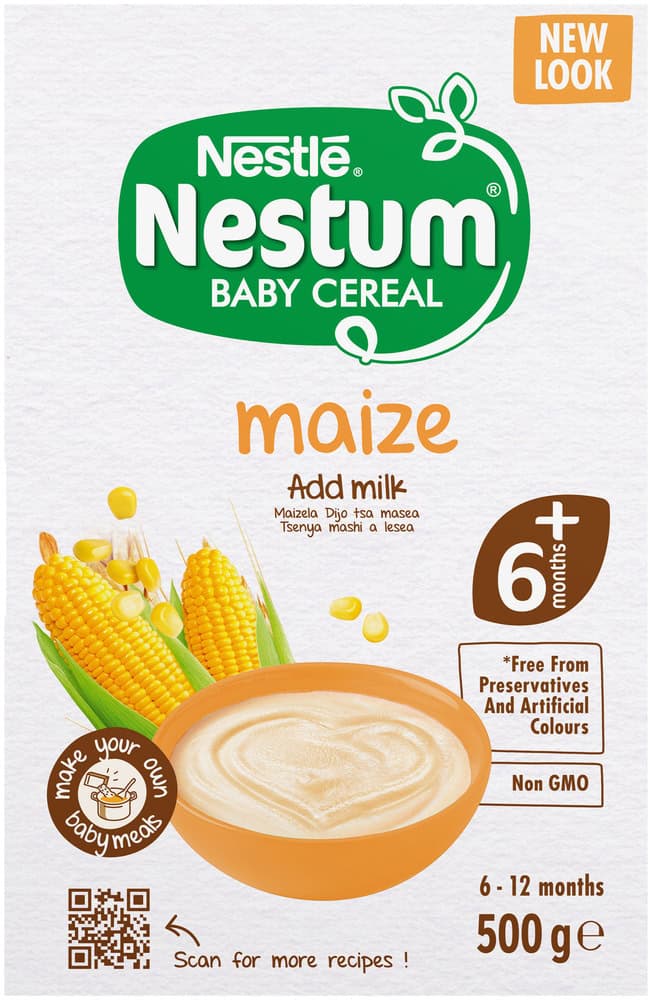 Nestlé Nestum Maize Baby Cereal 500g