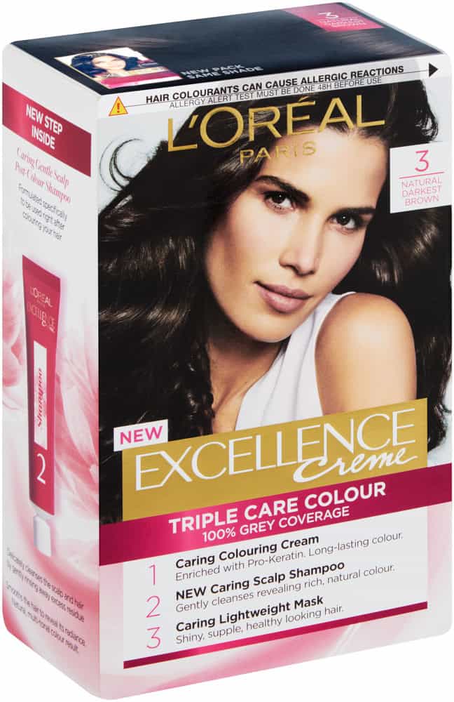 L'oréal Paris Excellence Crème Natural Darkest Brown Permanent Hair Colour 1s