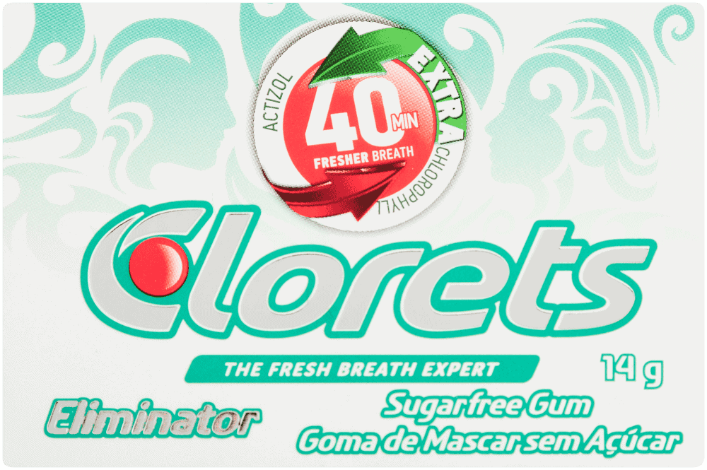 Clorets Eliminator Sugar-Free Gum 10pk 10pk