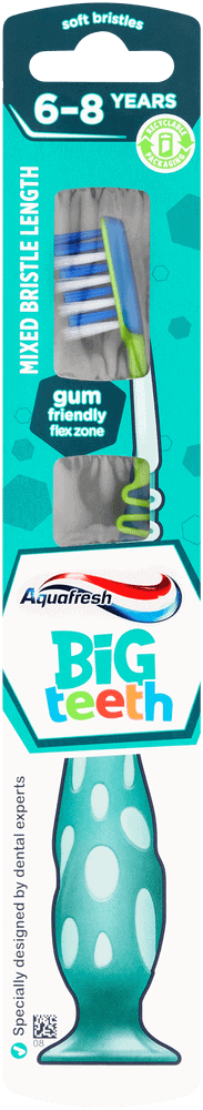 Aquafresh Big Teeth Soft Toothbrush 1s
