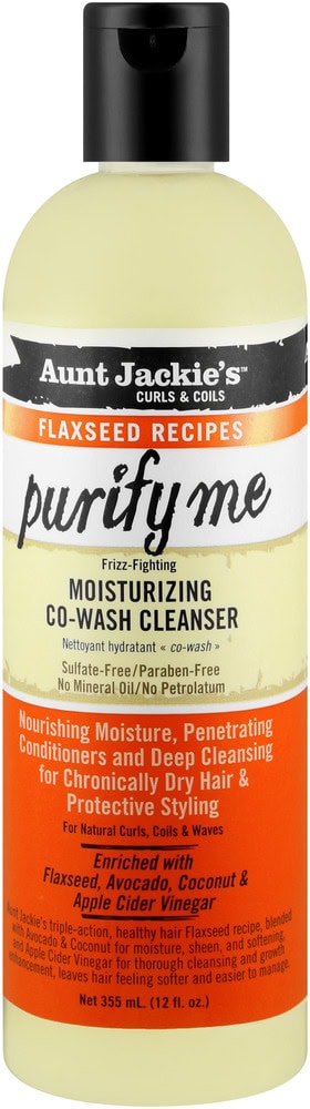 Aunt Jackie's Flaxseed Collection Purify Me Moisturizing Co-Wash Cleanser 355ml