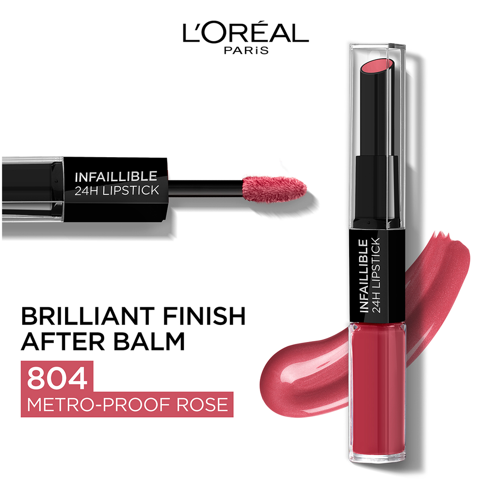 L'oréal Paris Infaillible Metro Proof 24HR Lip Colour 1s