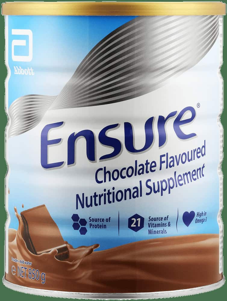 Ensure Chocolate Flavoured Nutritional Supplement 850g
