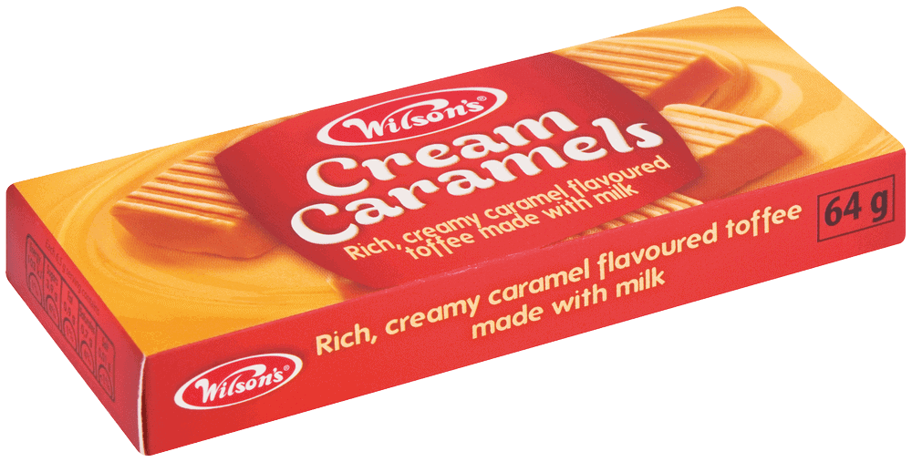 Wilson's WILSONS CREAM CARAMELS 64G