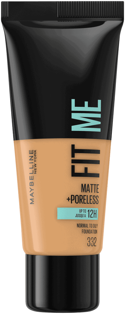 Maybelline Fit Me Golden Caramel 12H Matte & Poreless Foundation 30ml