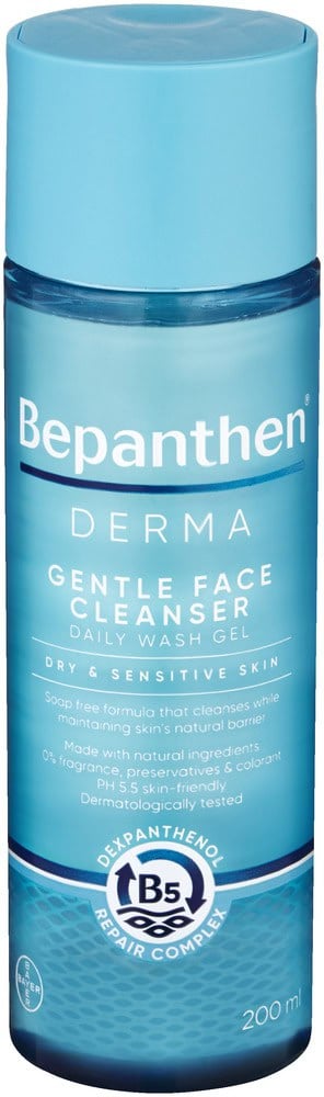 Bepanthen DERMA Gentle Face Cleanser Gel 200ml