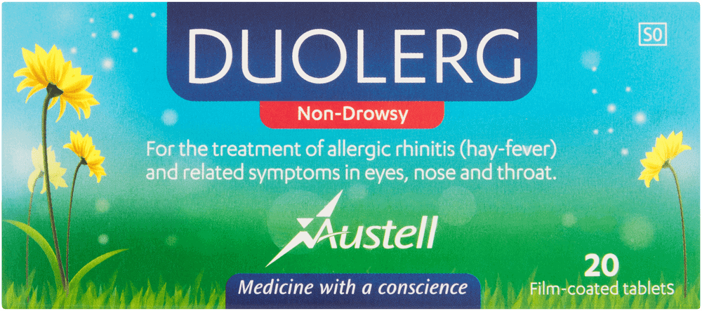 Duolerg Allergy Film-Coated Tablets 20pk