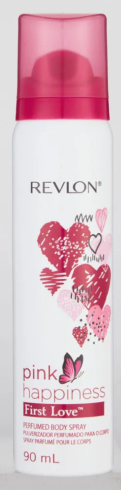 Revlon Pink Happiness First Love Perfumed Body Spray 90ml