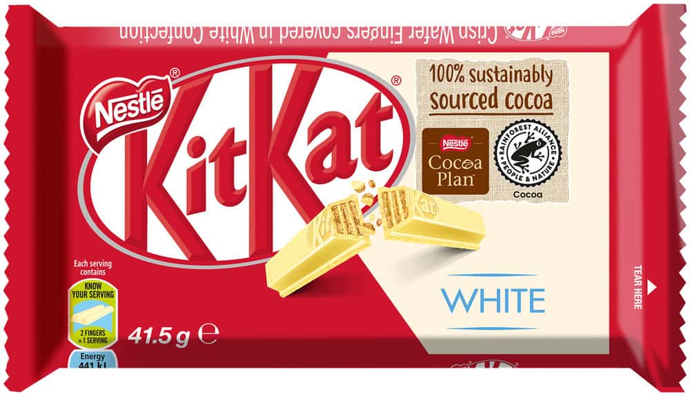 Nestlé KitKat White Chocolate Crisp Wafer Fingers 41.5g