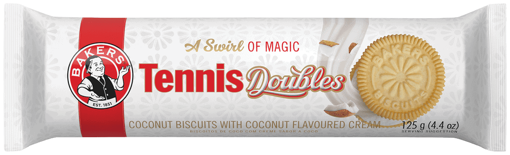 Bakers Tennis Doubles Biscuits 125g