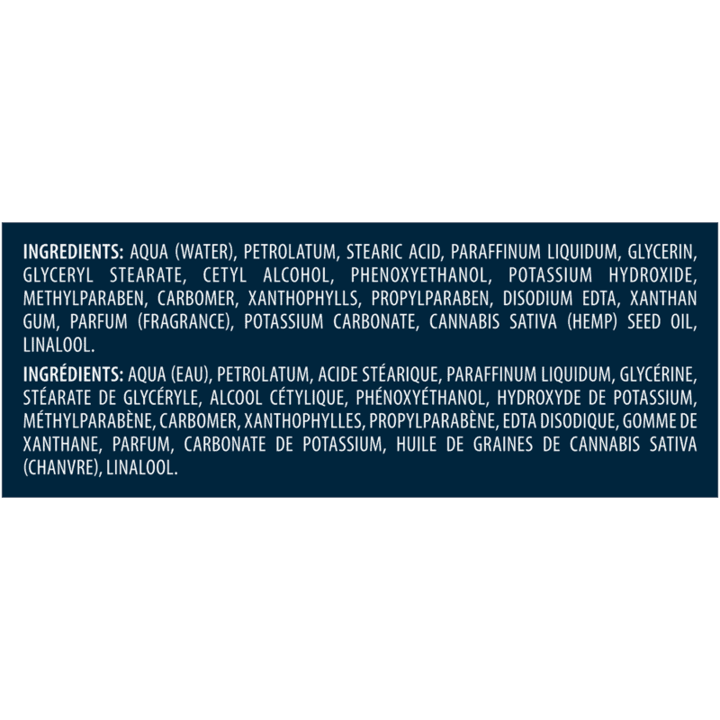 Vaseline Men Hemp Seed Oil Soothing Body Cream 400ml