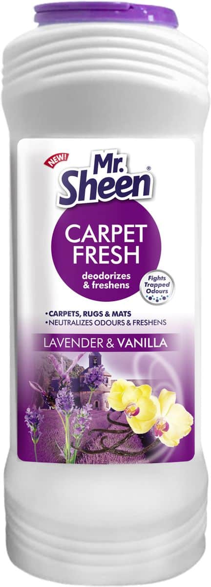 Shield Chemicals MR SHEEN CARPET FRESH 600G LAVENDER&VAN