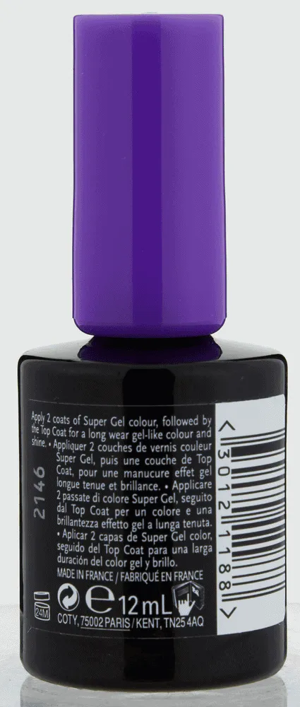Rimmel Super Gel Top Coat Nail Polish 12ml