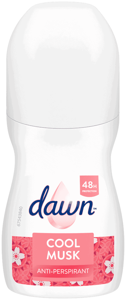 Dawn Cool Musk Antiperspirant Roll-On Deodorant 45ml