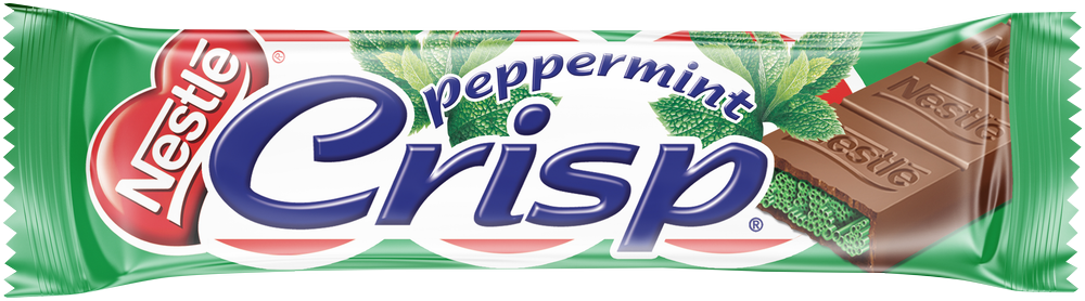 Nestlé Peppermint Crisp Milk Chocolate Bar 49g