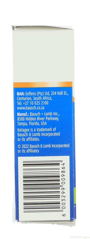 Ketagex Antihistamine Eye Drops 10ml