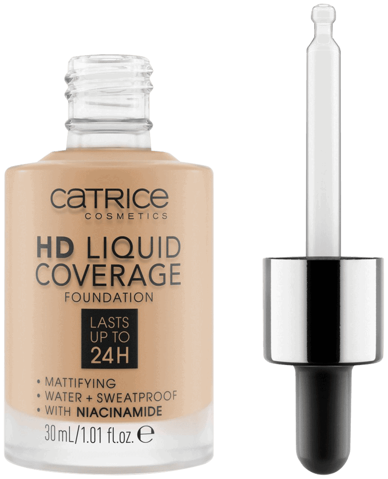 Catrice 032 Nude Beige HD Liquid Coverage Foundation 1s