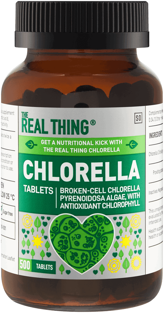 The Real Thing Chlorella Tablets 500pk