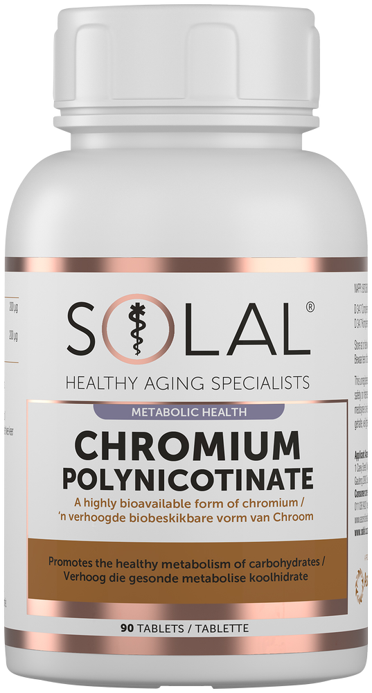 Solal Chromium Polynicotinate Tablets 90pk
