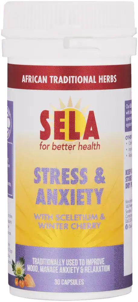 SELA Stress & Anxiety Capsules 30pk