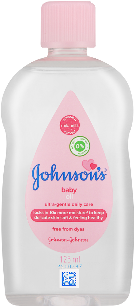 Johnson's Baby Oil 125ml