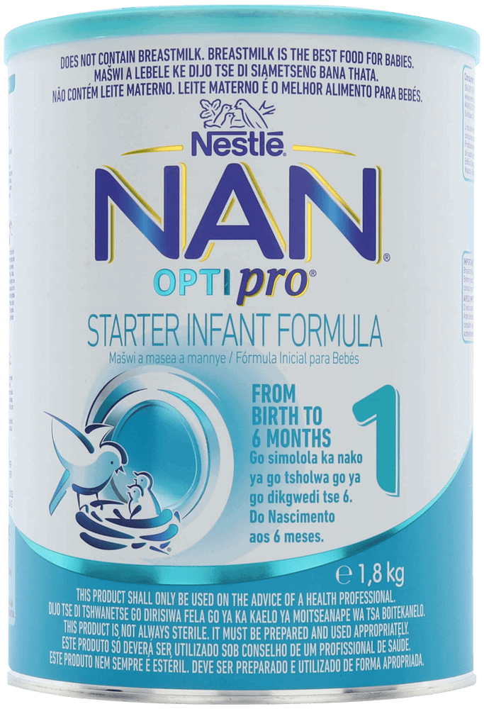 Nestlé NAN Optipro Stage 1 Starter Infant Formula 1.8kg