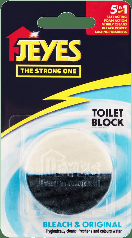 Jeyes Bleach & Original Toilet Block 50g