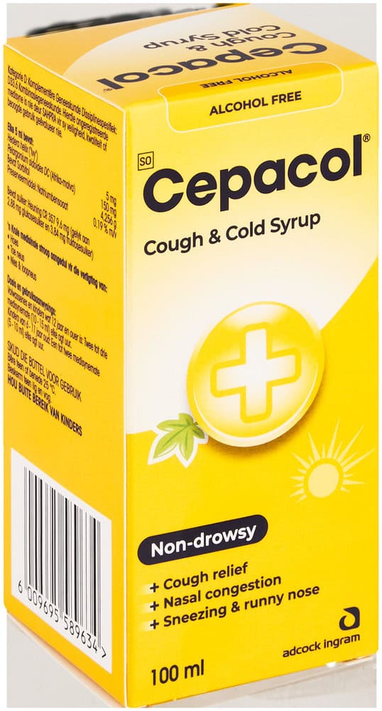 Cepacol Non-Drowsy Cough & Cold Syrup 100ml