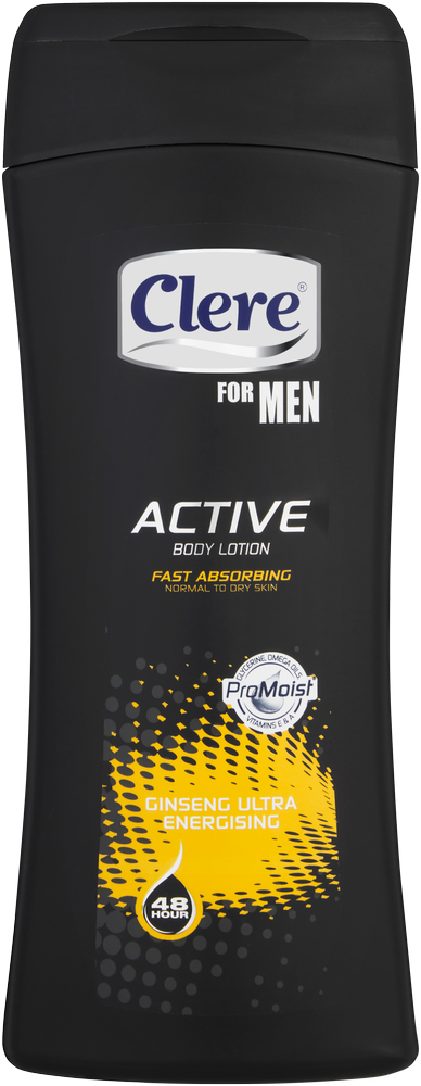 Clere Ginseng Ultra Energising Active Body Lotion 400ml