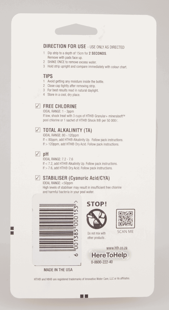 HTH Early Warning Test Strips 25pk
