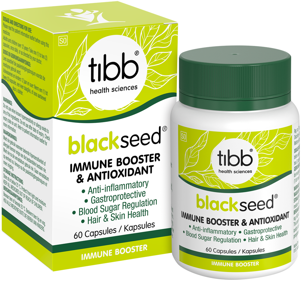 Tibb Blackseed Immune Booster & Antioxidant Capsules 60pk