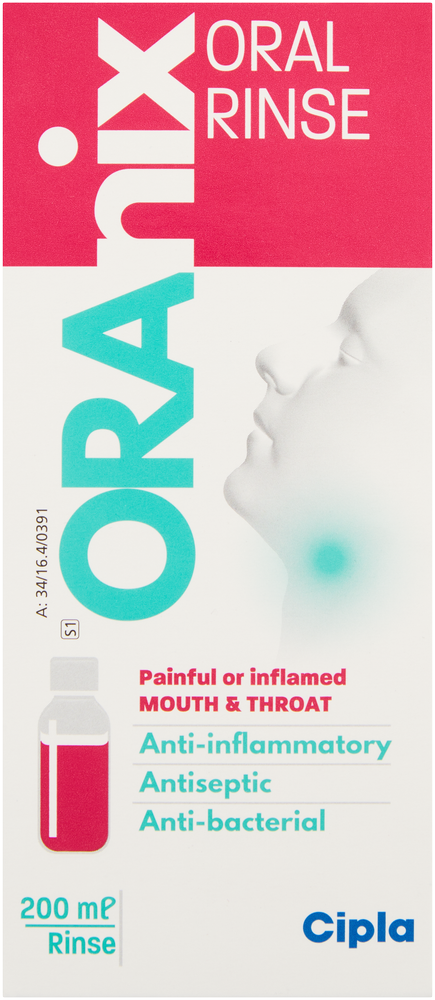 Oranix Oral Rinse 200ml