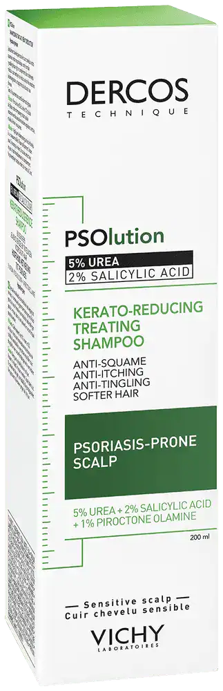 Vichy Dercos PSOlution Kerato-Reducing Treating Shampoo 200ml