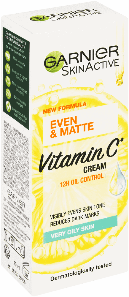 Garnier SkinActive Even & Matte Vitamin C Cream 40ml