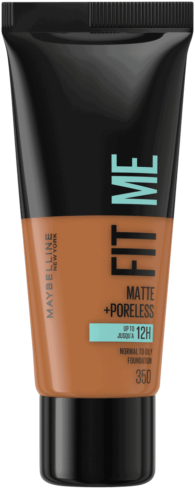 Maybelline Fit Me Caramel 12H Matte & Poreless Liquid Foundation 30ml