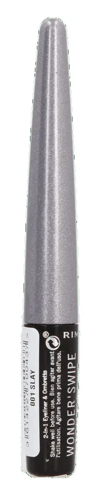 Rimmel Wonder'Swipe Slay 2-In-1 Liquid Eyeliner 1.7ml