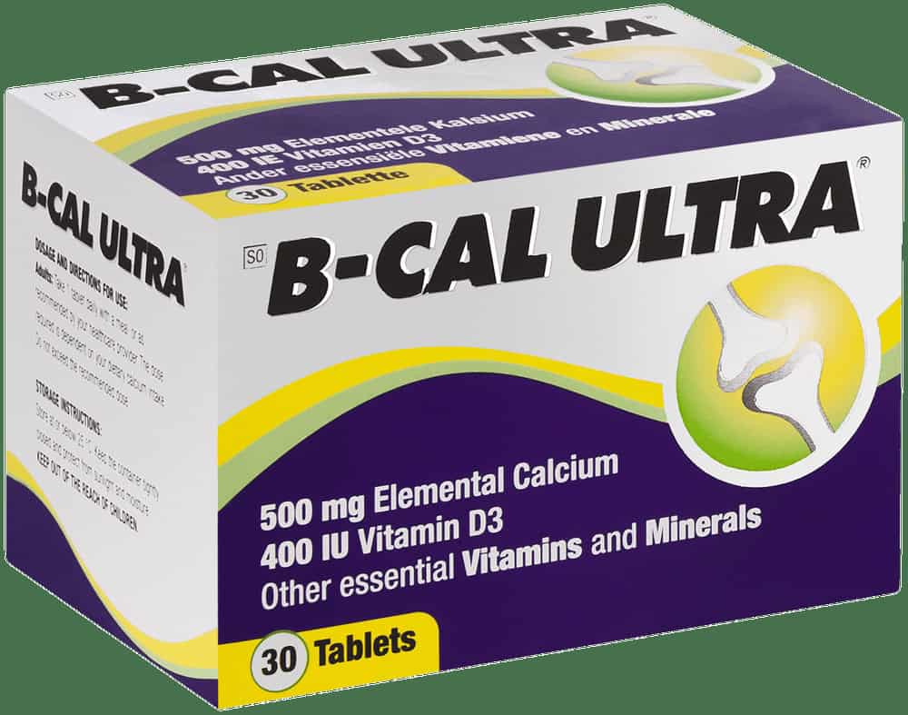 B-cal Ultra Supplement Tablets 30pk