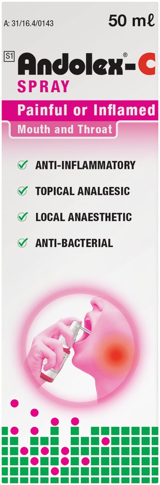 Andolex-c Oral Spray 50ml