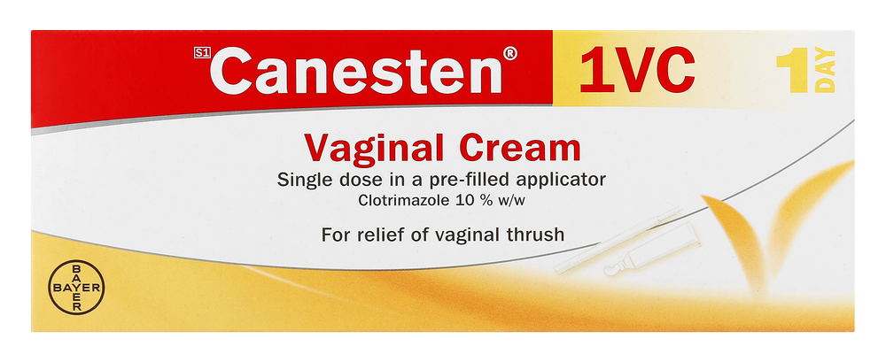 Canesten 1 Day Treatment Vaginal Cream 5g