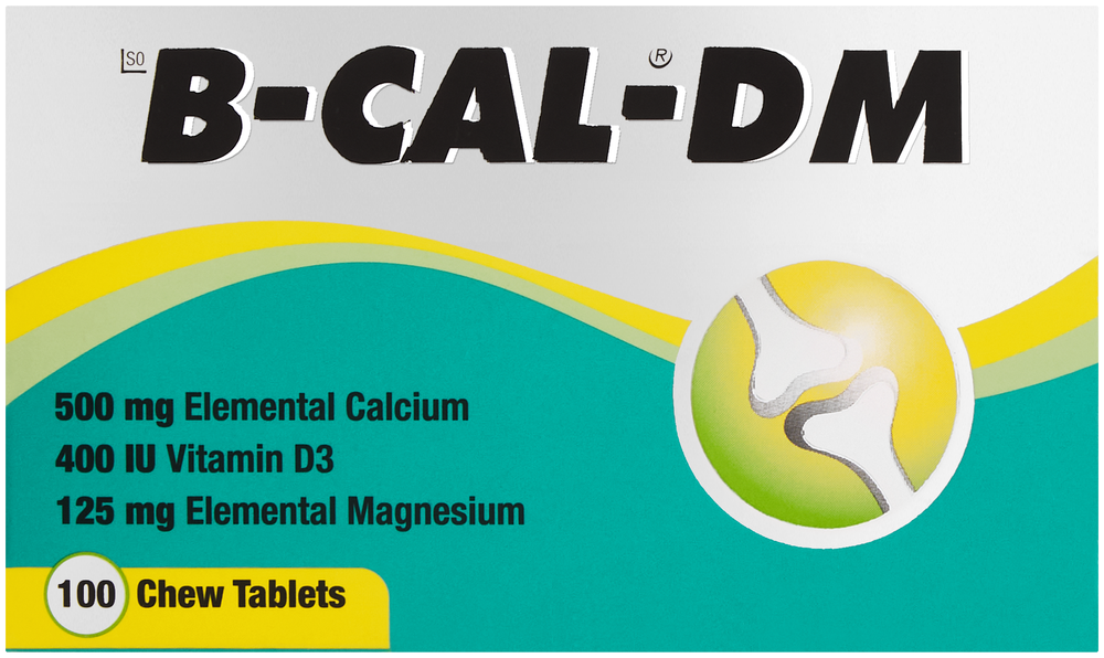 B-cal DM Supplement Chew Tablets 100pk