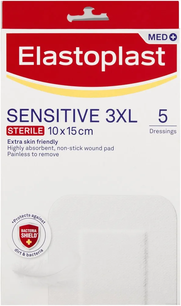 Elastoplast Sensitive Dressing Pads 5pk